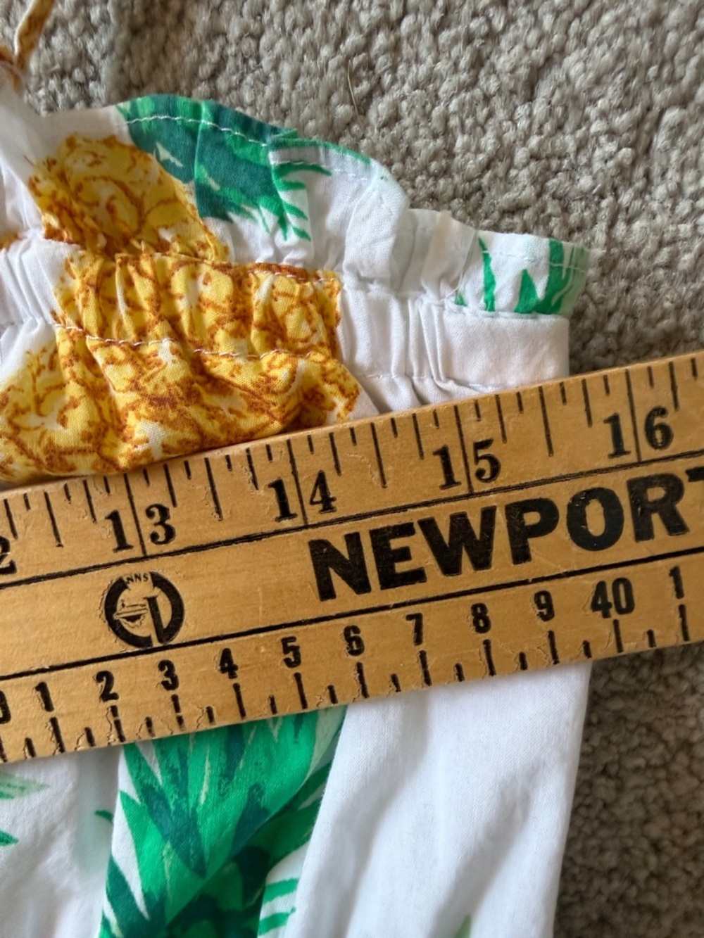 J. Crew Pineapple Strappy ruffle maxi dress 4 - Picture 11 of 11
